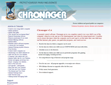 Tablet Screenshot of chronager.com